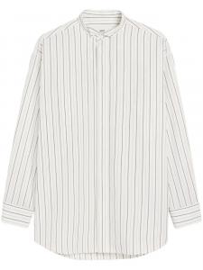 AMI Paris рубашка в полоску, нейтральный