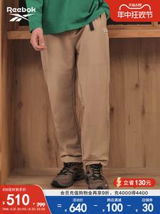 Брюки спортивные Reebok, коричневый