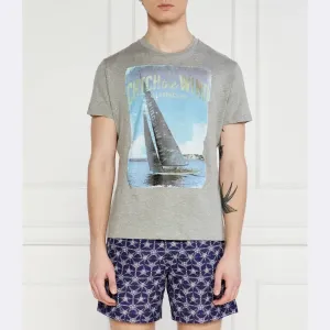 Футболка стандартного кроя Vilebrequin, серый