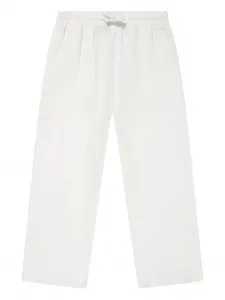 Широкие брюки с кулиской Polo Ralph Lauren Kids, белый