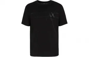 Футболка SS24 мужская ARMANI EXCHANGE, черный