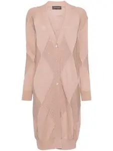 Кардиган тонкой вязки Lorena Antoniazzi, розовый