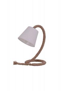 Настольная лампа с текстильным абажуром Веревка Näve Leuchten, природа
