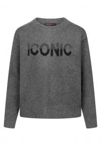 Свитер Frieda & Freddies NY, серый/темно-серый