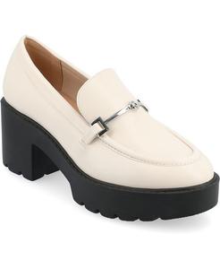 Женские туфли-лодочки на платформе и подошве Kezziah Tru Comfort из пенопласта Journee Collection, белый