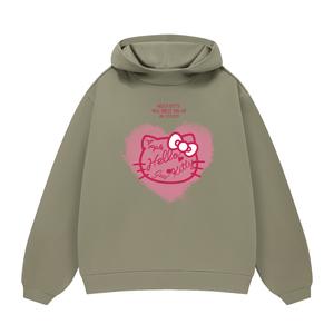 Худи HelloKitty Hello Kitty SS25 Unisex Sanrio, зеленый