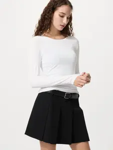 Лонгслив Uniqlo AIRism UV Protection, 00 белый