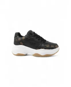 Беговые кроссовки с логотипом Hapyy 4g Guess, черный