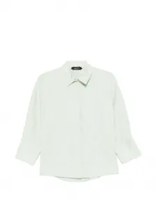 Рубашка с большим воротником Fabiana Filippi, зеленый
