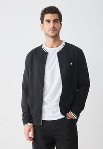 Толстовка Pier One Zip-up sweatshirt, True Black/Black
