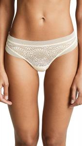 Calvin Klein женские черные бесконечные стринги Ck, Ivory