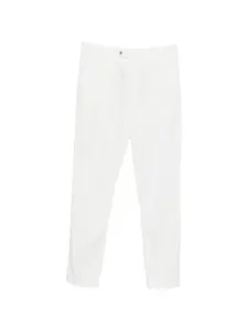 Брюки на пуговицах Canali, белый