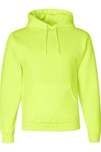 Толстовка с капюшоном JERZEES Super Sweats NuBlend, цвет safety green