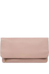 Кожаная сумка-клатч Golders Pure Luxuries London, розовый