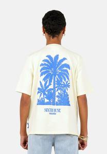 Футболка Sixth June PALM, Light Yellow