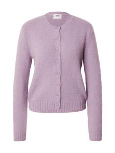 Monki Вязаный кардиган в фиолетовом цвете