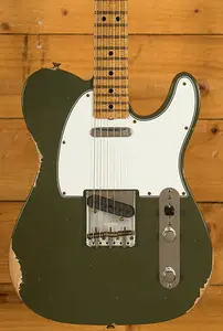 Fender Custom Shop 67 Tele - Реликтовый оливково-зеленый