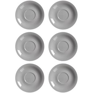 Блюдце Jumbountertassen Doppio Ø 17 см, набор из 6 шт. Ritzenhoff & Breker, серый