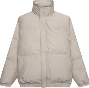 Пуховик Fear of God Essentials Puffer Jacket 'Sage', зеленый