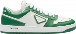 Кроссовки Prada Wmns Downtown Leather White Mango, зеленый