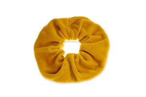 Jubileo, Велюровые резинки для волос горчичного цвета