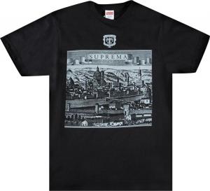 Футболка Supreme Fiorenza Tee 'Black', черный