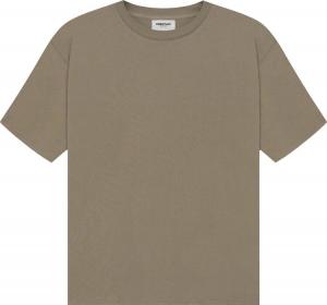 Футболка Fear of God Essentials Short-Sleeve Tee 'Taupe', загар