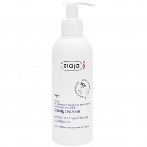 Ziaja med Siemię Lniane эмульсия для умывания лица, 190 мл