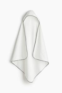 Полотенце H&M Bath With Hood And Padding, 80X80 см, белый