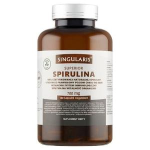 Биологически активная добавка Singularis Superior Spirulina, 180 капсул