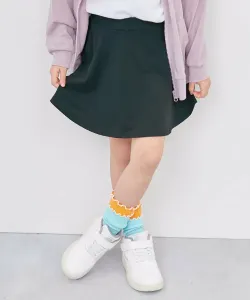 Юбки длиной 1/4, однотонные, разноцветные, для детей и младенцев, весна/лето 2026 Devirock, цвет Black