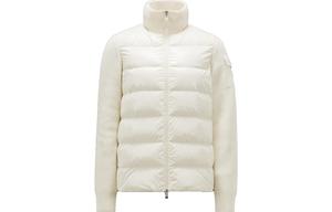 Пуховик женский белый Moncler