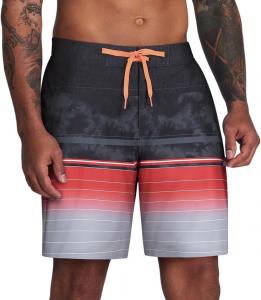 Мужские шорты для плавания с электробордом Under Armour, затягивающиеся на шнурок и эластичный пояс сзади, быстросохнущие, Sp22 Black-5 E-Board