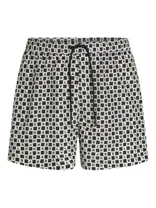 Плавки-шорты в клетку Karl Lagerfeld, черный