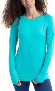 Женский солнцезащитный пуловер Bloquv UPF 50, голубой