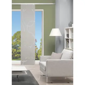 Раздвижная штора PINALO Панельная каретка 1 шт. Раздвижной занавес Scherli Home Wohnideen, серый