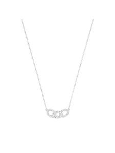 Amor Колье с подвеской, серебро 925 пробы, родированное серебро