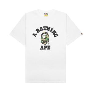 Топ BAPE ABC Camo College, White/Green