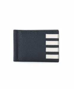 Кошелек-зажим для денег из зернистой кожи