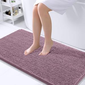 Коврик для ванной Olanly, 110х60 см, сливовый