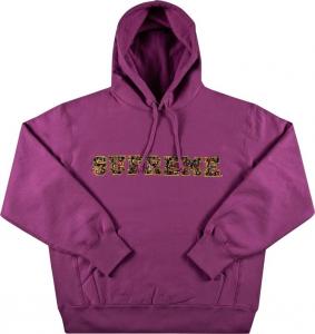 Толстовка Supreme Jewels Hooded Sweatshirt 'Bright Purple', фиолетовый