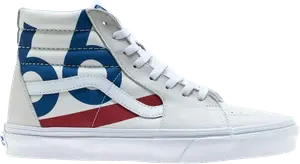 Кеды Vans Sk8-Hi Deck Club 66, белый