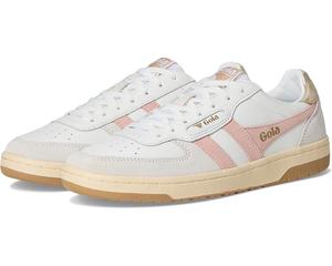 Женские кроссовки Gola Hawk, White/Pearl Pink/Gold