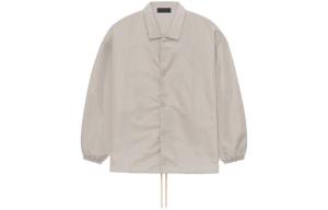 Fear Of God Essentials Тренерская куртка, Smoke Cloud Gray/Silver Cloud