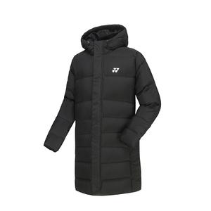 YONEX Двадцать четыре года мужская пуховая куртка черный вулканический пепел, Black