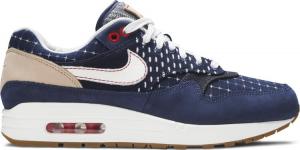 Кроссовки Nike Denham x Air Max 1 'Blue Void', синий