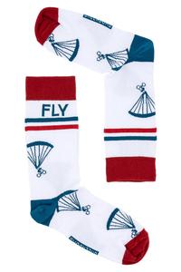 Носки GREENBOMB Bike Fly High, белый