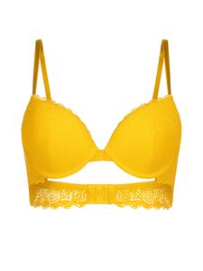 Бюстгальтер-футболка C&City, желтый