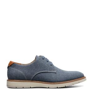 Мужские оксфорды Vibe из холста с круглым носком, средняя полнота, синие Florsheim