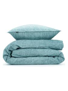 Комплект постельного белья Лино зеленого цвета Zo!Home, 140x200 см
